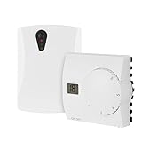 Mi-Heat Funk Wireless Thermostat SAS816RF Temperatur-Regler Raumthermostat Raumregler 868MHz Funkreichweite 100Meter Freifeld