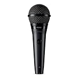 Shure PGA58 Dynamisches Mikrofon-Handheld-Mikrofon für Gesang mit Cardioid-Aufnahmemuster, diskreter Ein/Aus-Schalter, Standadapter und Reißverschlussbeutel (PGA58-XLR-E)